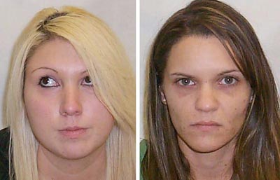 Michelle Blackey, left, and Jamie Michaud.