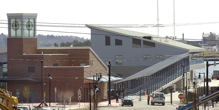 The Ocean Gateway passenger terminal in Portland will be the venue for Michael Brennan's inauguration.