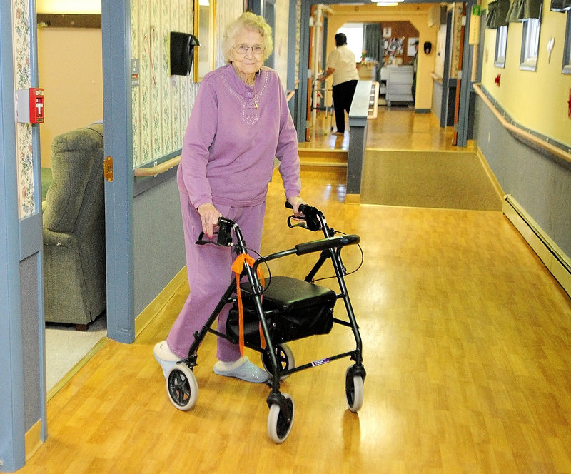 Closing the Heritage Rehabilitation and Living Center because of budget cuts “would be a drastic thing to do. I’d probably be under a bridge somewhere," said 89-year-old center resident Errie Hasty.