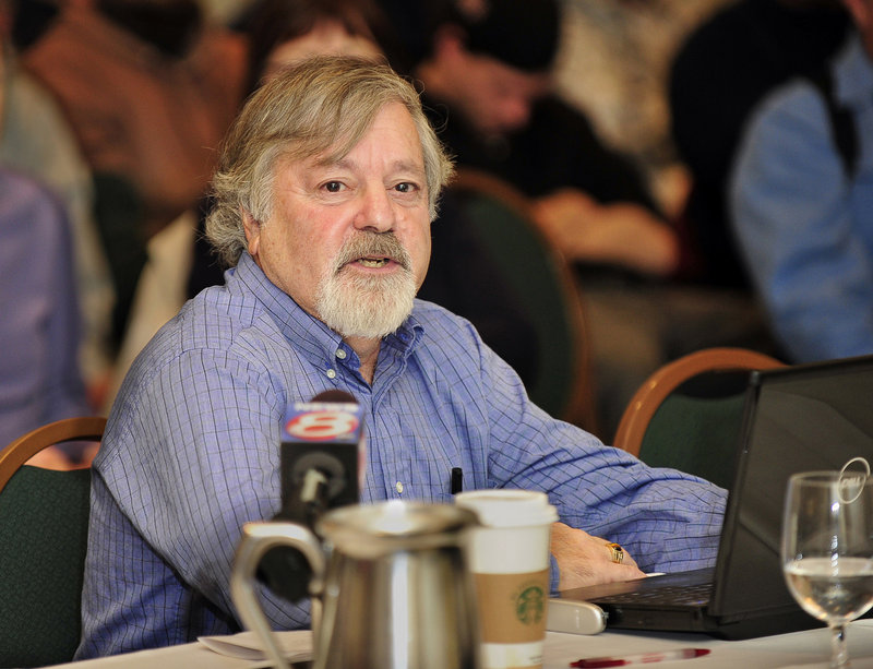 Marine scientist Michael Sissenwine questioned at least one regulator figure for determining the proper shrimp catch limit, but was cautious about how high the limit should go.