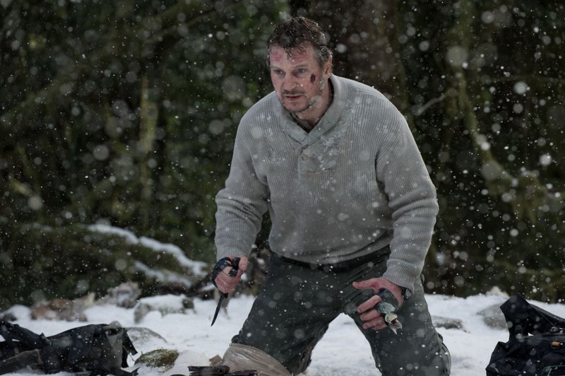 Liam Neeson in "The Gray."