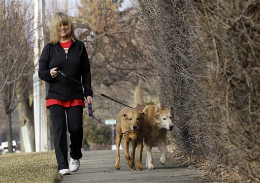 Donna Brent, 63, of Deerfield, Ill., says decades of racketball, tennis and other sports took a toll on her knees. She lived with the pain, even when she became bowlegged and developed a limp, until she gave in to her doctor's advice and had her right knee replaced last June.