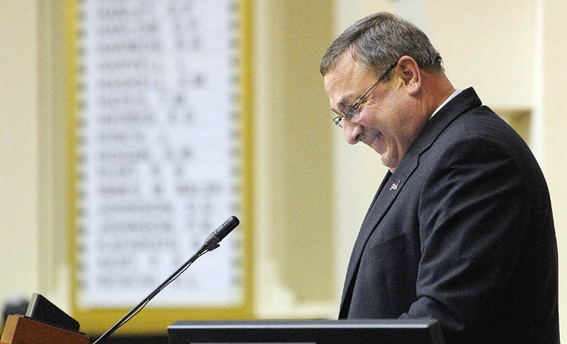 One reader praised Gov. Paul LePage for discussing his commitment to ending domestic abuse in Maine, while another asked why the governor was proposing program cuts that “merely exacerbate the financial, health and personal stressors that contribute to domestic violence.”