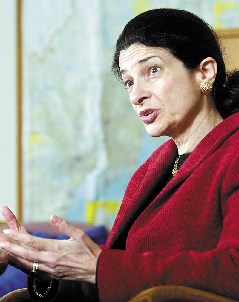 U.S. Sen. Olympia Snowe, R-Maine.