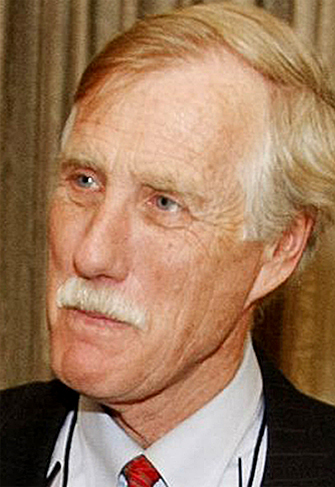 Former Maine Gov. Angus King