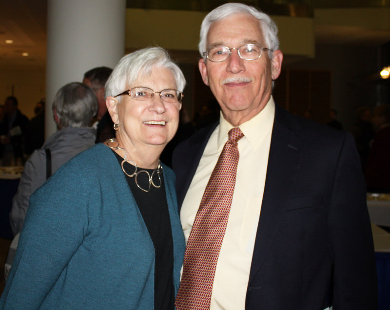 Architalx board member Dodo Stevens and Paul Stevens, principal at SMRT, the firm founded by his great-grandfather John Calvin Stevens.