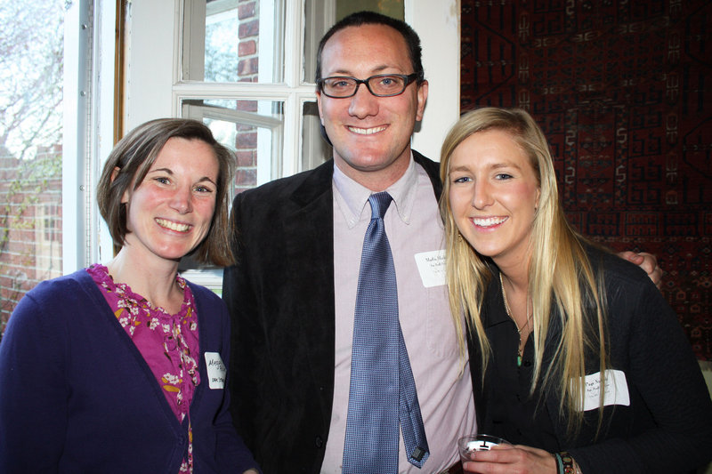 Megan Pollino of Oak Street Studios, Martin Mackey of The REAL School and Page Nichols of The REAL School.