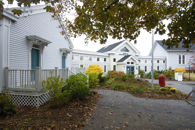 Thomas Memorial Library in Cape Elizabeth.