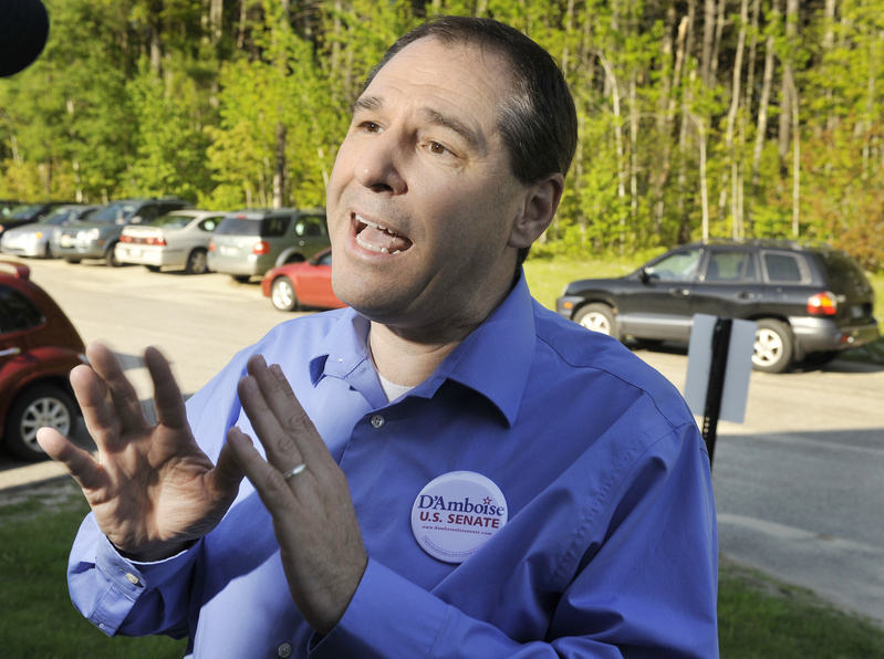 It is not shocking that U.S. Senate candidate Scott D'Amboise has led all comers in fundraising – but what is surprising is how the money has been spent.
