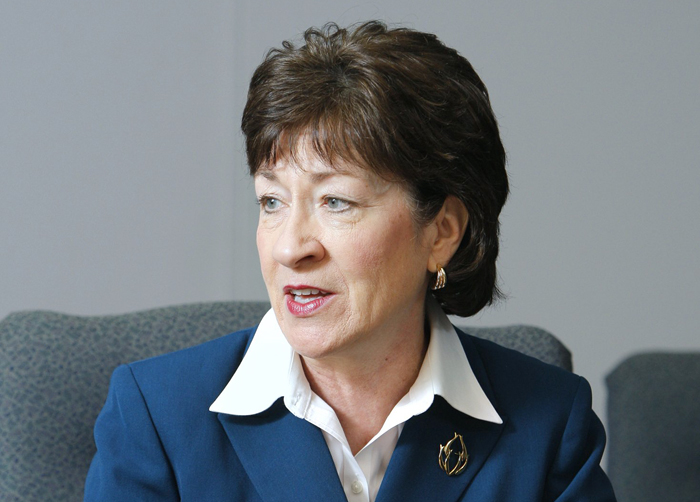 On the morning of a committee meeting in the Russell Senate Office Building, Sen. Susan Collins got a call she had been waiting for all morning, her spokesman says.