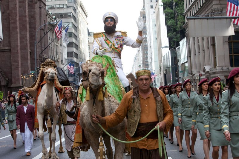 Sacha Baron Cohen in “The Dictator.”