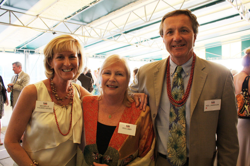 Board member Michelle Hayes if Drake Ingesi Milardo, Kids First Executive Director Peg Libby and board member Neil Jamieson Jr. of Prescott Jamieson Nelson Murphy.