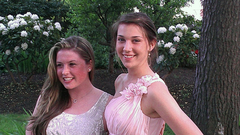 Oriana Smith and Ellis Linsmith attended Portland's Casco Bay High School prom.