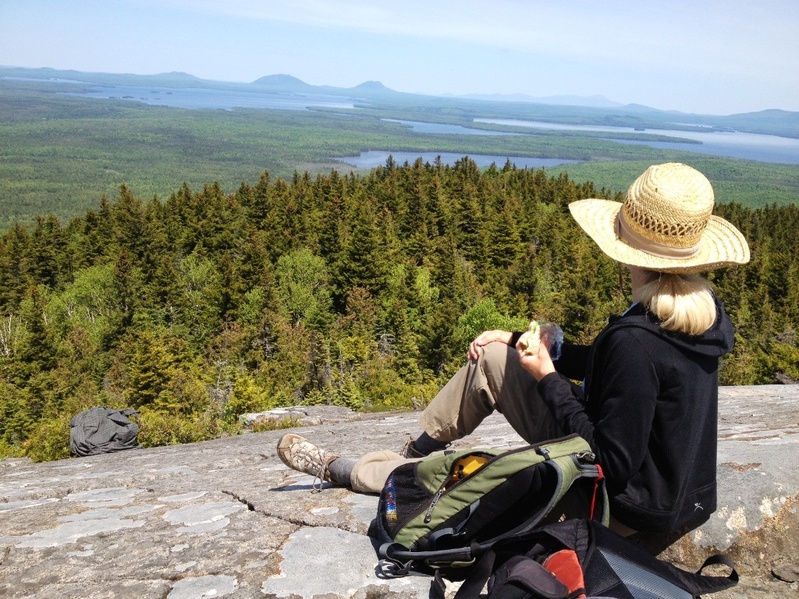 The 2,350-foot summit rock known as Eagle Rock not only is a perfect place for lunch, but offers a tremendous panoramic view that will cause hikers to reach for their cameras.