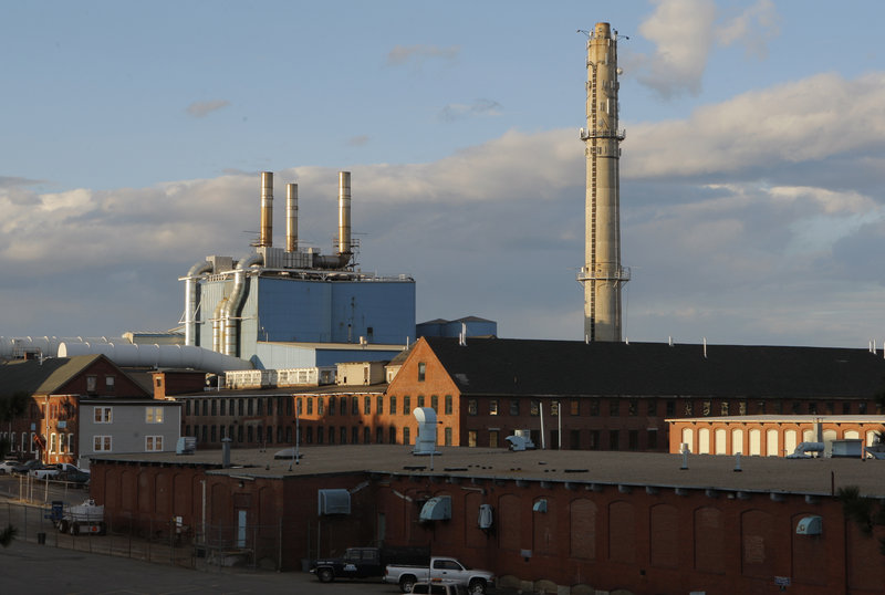 The MERC incinerator in Biddeford.