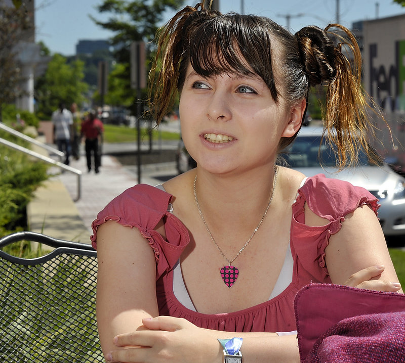 Suna Waken, 23, of Portland works at a cafe on Marginal Way but wants to be a teacher. “I really wanted to establish myself by 30. ... I just feel like it should be a little easier,” she said.