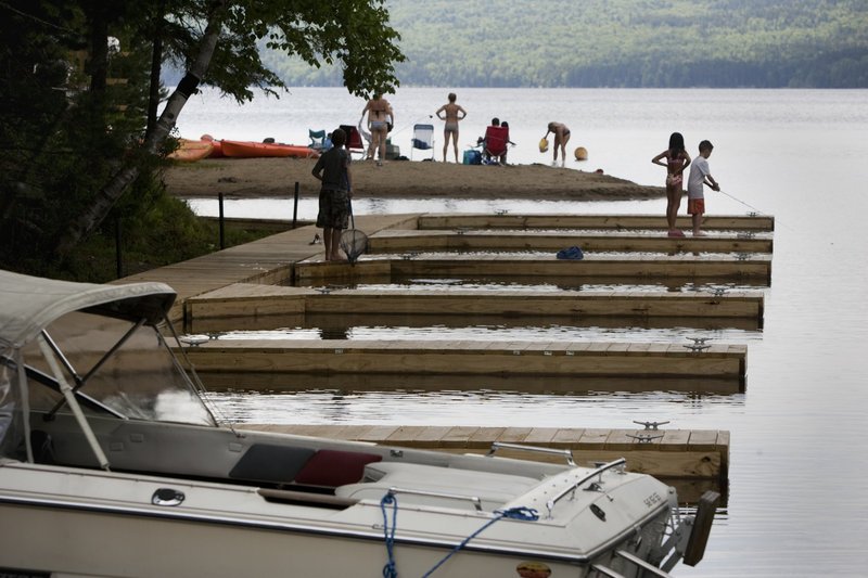 The simple life is a way of life during the summer at Cupsuptic Lake Park and Campground, while campers also learn a lesson about leaving no trace that they inhabited the area.