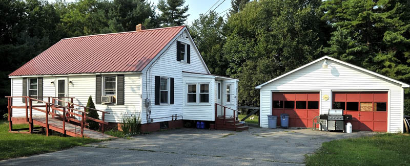 The Huard residence on Route 139 in Fairfield.