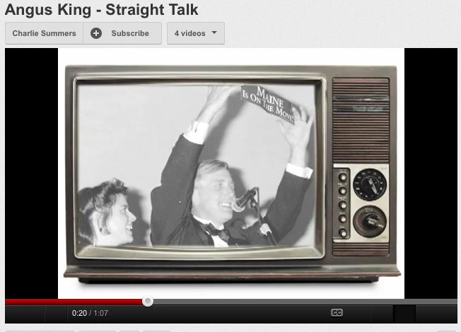 A Charlie Summers ad digs up an Angus King ad from 18 years ago, and is not really an attack on attack ads, but an everybody-does-it excuse for going negative.
