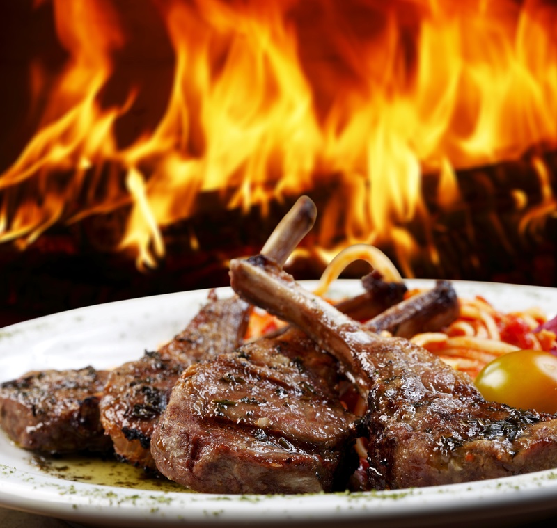 Before buying steak for grilling, check out the beef’s marbling and how darkly colored it is, and ask what the cow was fed.
