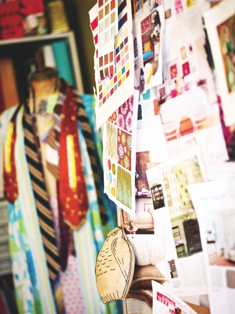 Designer Erin Flett’s work has captured the notice of a number of national publications, including O magazine, which shot this photo of Flett's studio for a piece that ran earlier this year. Flett lives and works in Gorham.