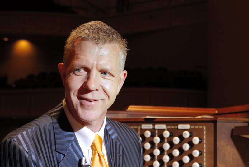 Ray Cornils, who has played the Kotzschmar for 22 years, says the organ allows the musician playing it to be “wildly expressive.”