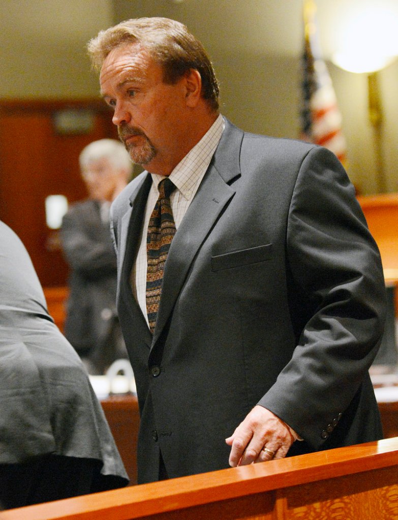 David Mason appears at his plea hearing Monday at the Cumberland County Courthouse in Portland.