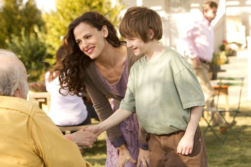 Jennifer Garner and CJ Adams in “The Odd Life of Timothy Green.”