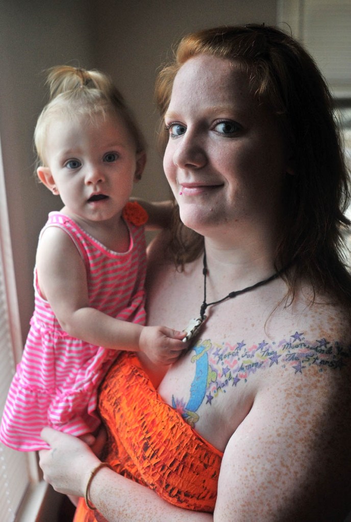 Ashley Tenney and her daughter Jaylynn