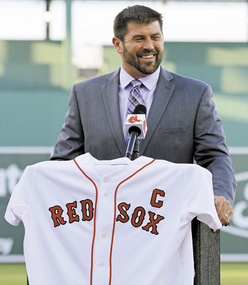 Longtime Red Sox catcher and captain Jason Varitek