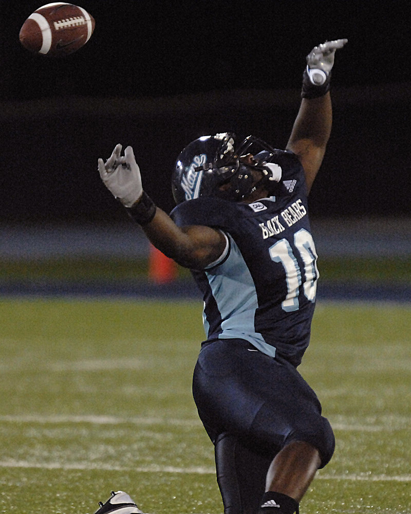 On defense: Donte Dennis