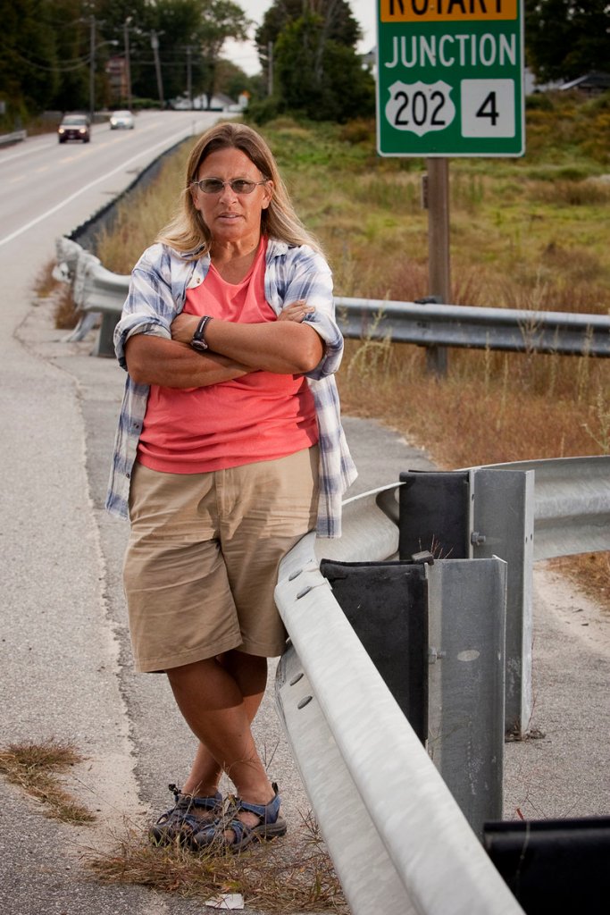 Margaret Pinchbeck owns land near the intersection of routes 302 and 202 in Windham that could cost her more than $10,500 in fees if a new sewer system is built.