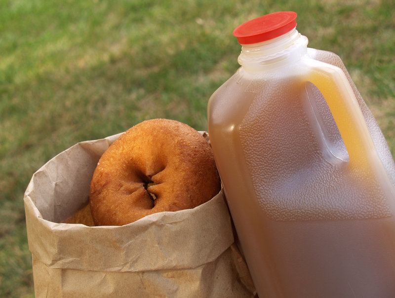 And if you get hungry and thirsty after your day of taking in Maine’s foliage, consider a seasonal treat of apple cider or cider doughnuts.