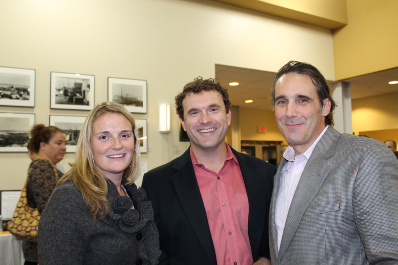 Rachel Williams and Jim Clifford of Cumberland and Michael Monaghan of Portland.