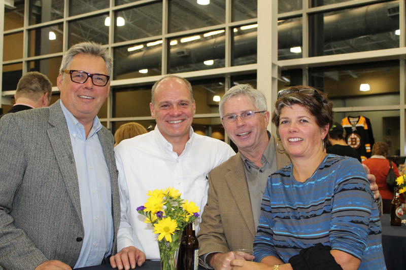 STRIVE supporters Rick Beaulieu of Springer’s Jewelers, Richard Joyce, Dr. Gary Palman and Julie Joyce.