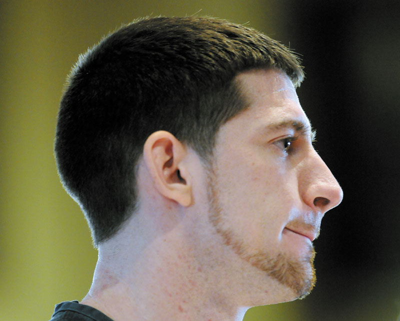 Shawn Merrill, who pleaded guilty to several pharmacy robberies in the area, was sentenced Monday at Kennebec County Superior Court in Augusta to serve 15 years in prison.