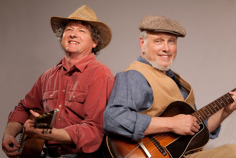 “This Land Is Your Land,” the black-and-white photographic exhibit on view at the Harlow Gallery through November, continues to celebrate and commemorate the life and contributions of American folk legend Woody Guthrie with a free public concert for children and adults at 2 p.m. Sunday at the gallery, 160 Water St. in Hallowell. Maine duo Dave Peloquin and Bob Webb will perform a wide selection of the songs Guthrie wrote specifically for children.