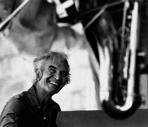 Jazz pianist Dave Brubeck performs at the Newport Jazz Festival in Newport, R.I., in this 1981 photo.