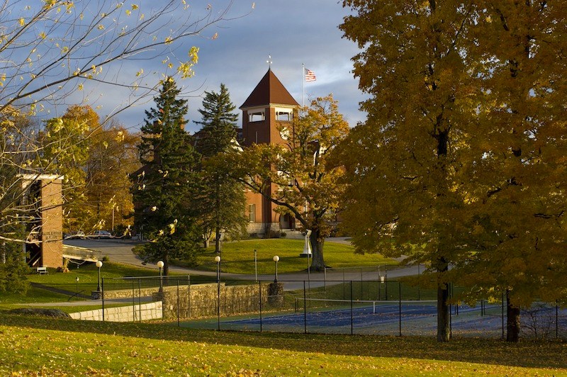 Nonprofits are closely watching a Maine Supreme Judicial Court case about whether Hebron Academy, a private boarding school pictured above, must pay property taxes on facilities it rents to outside groups.