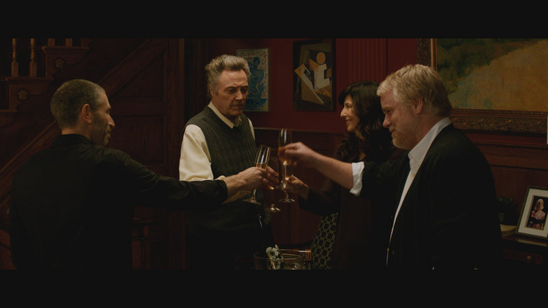 From left, Mark Ivanir, Christopher Walken, Catherine Keener and Philip Seymour Hoffman.