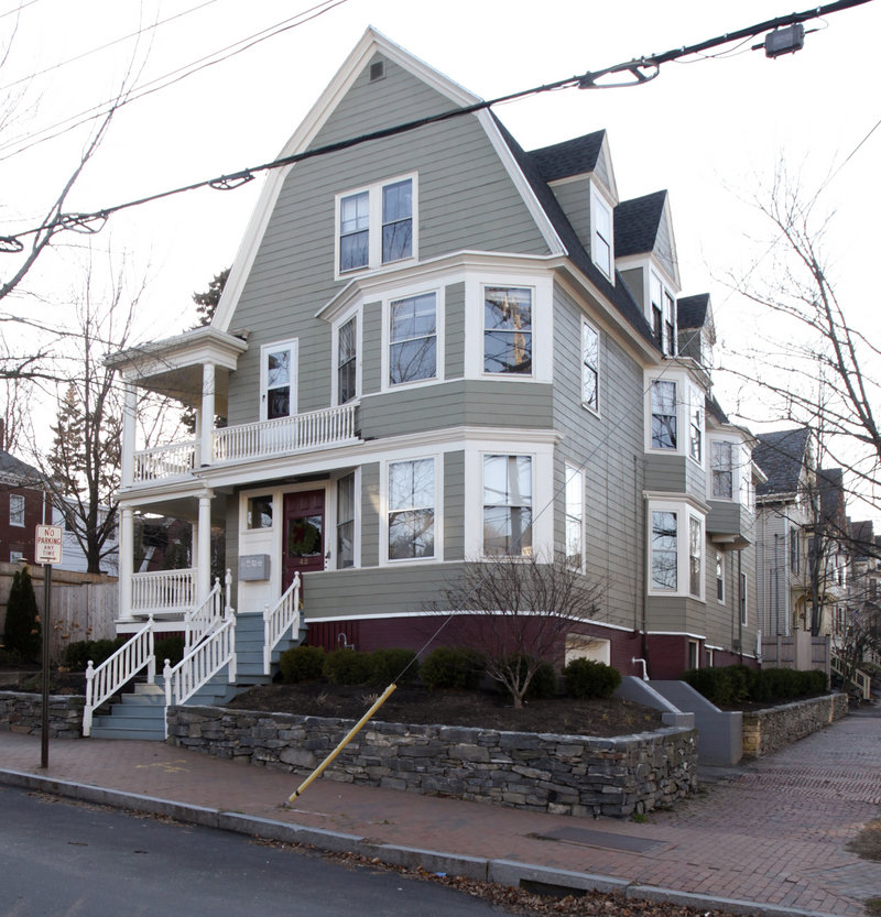 This building at 42 Mellen Street is one of four buildings in Portland's Parkside neighborhood that have been bought by Foundation House, which plans to use them for residential substance abuse recovery programs. Photographed on Friday, December 14, 2012.