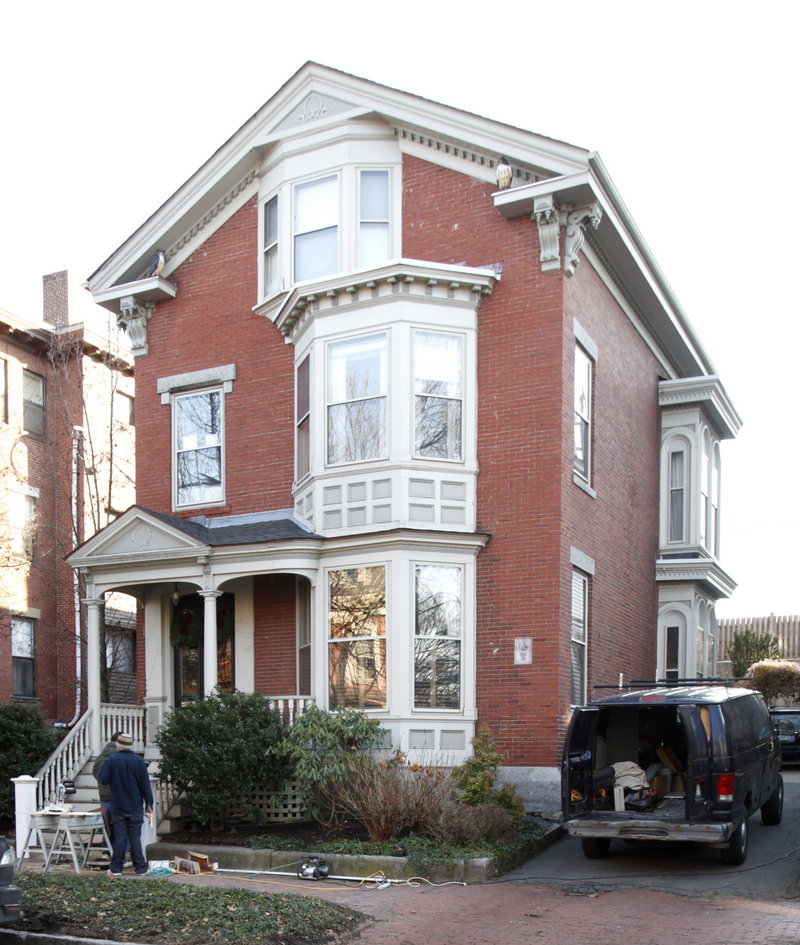 This building at 38 Deering Street is one of four buildings in Portland's Parkside neighborhood that have been bought by Foundation House, which plans to use them for residential substance abuse recovery programs. Photographed on Friday, December 14, 2012.