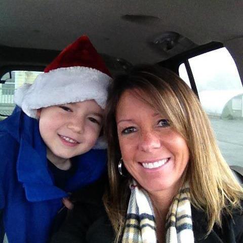 Susan Johnson and her 6-year-old Brayden