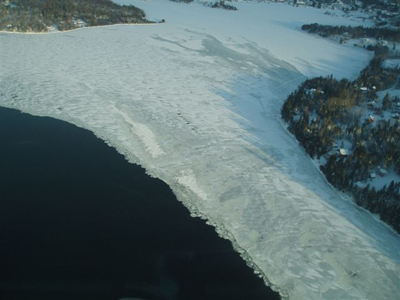 Photo taken Monday morning of Rangeley Lake.