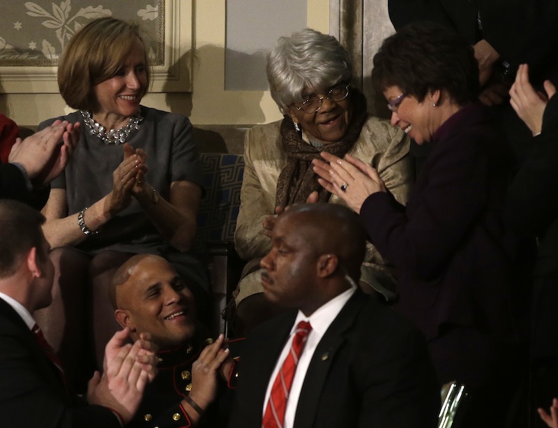 State of the Union address during a joint session of Congress on Capitol Hill in Washington, Tuesday Feb. 12, 2013. (AP Photo/Jacquelyn Martin) US Capitol