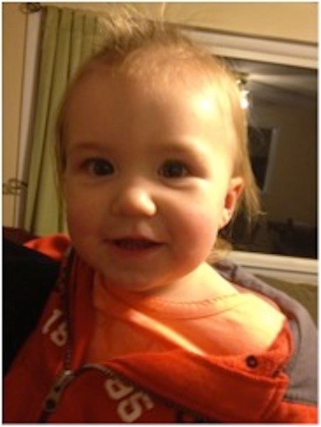 18-month-old Hazel Richards
