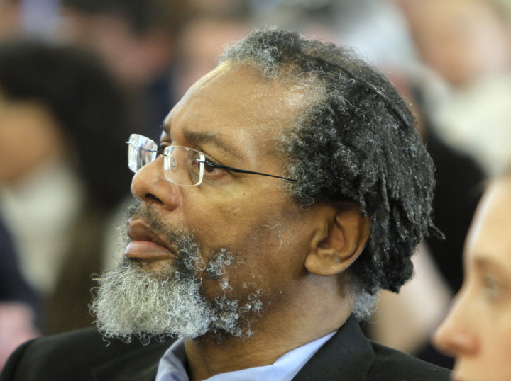 In this Feb. 7, 2011, photo, Rory Holland listens to his attorney during his sentencing hearing in York County Superior Court in Alfred. Holland is serving a life sentence in prison for the deaths of Derek and Gage Greene in 2009.
