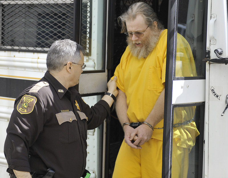 Gary A. Irving arrives at Cumberland County Unified Criminal Court on Friday after nearly 35 years on the lam.