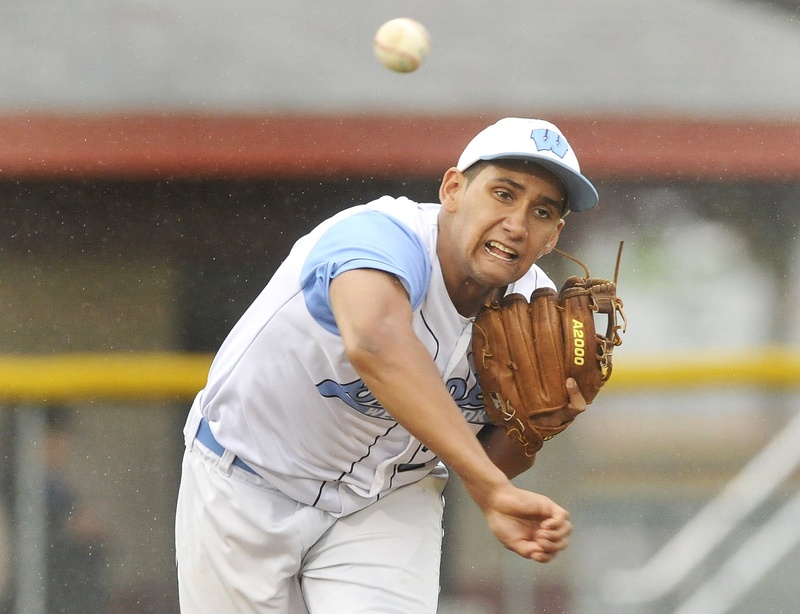 Keenan Lowe’s strong right arm resulted in a sparkling 0.42 ERA last season and a berth on the all-SMAA Cumberland County team. When not pitching he will play right field for Westbrook.