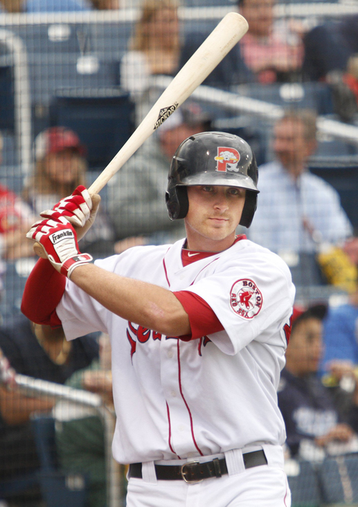 Staff photo by Derek Davis: Portland Sea Dog third baseman Will Middlebrooks. Photographed on Tuesday, May 24, 2011. Baseball